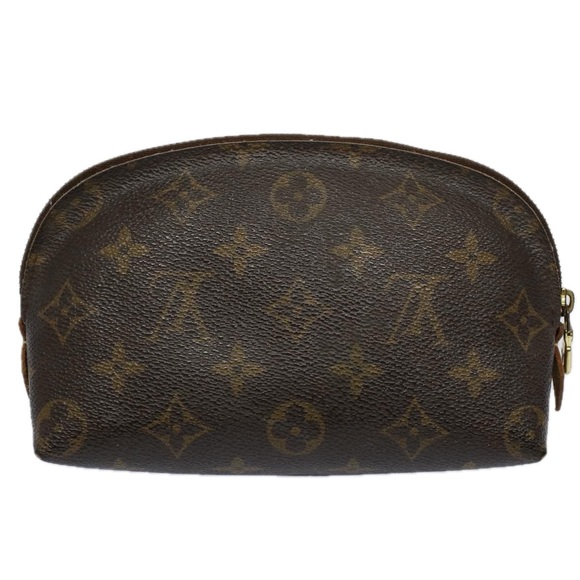 LOUIS VUITTON Monogram Pochette Cosmetic PM Cosmetic Pouch M47515 LV Auth 57871 - Picture 2 of 16